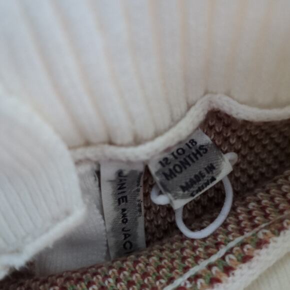 Janie and Jack The Saddle Club Sweater Dress baby girl size 12-18M New no tags - Picture 6 of 12